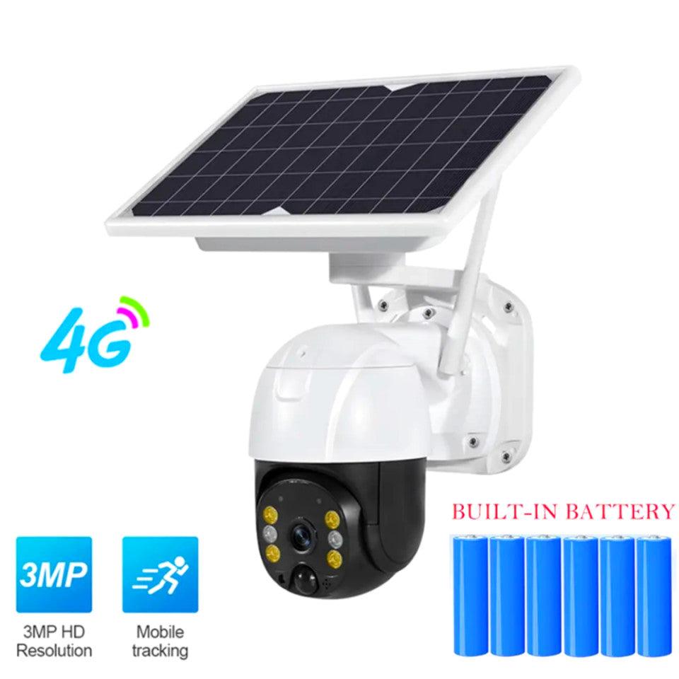 CAMERA SUPRAVEGHERE CU PANOU SOLAR SI CARTELA 1080P 3G/4G