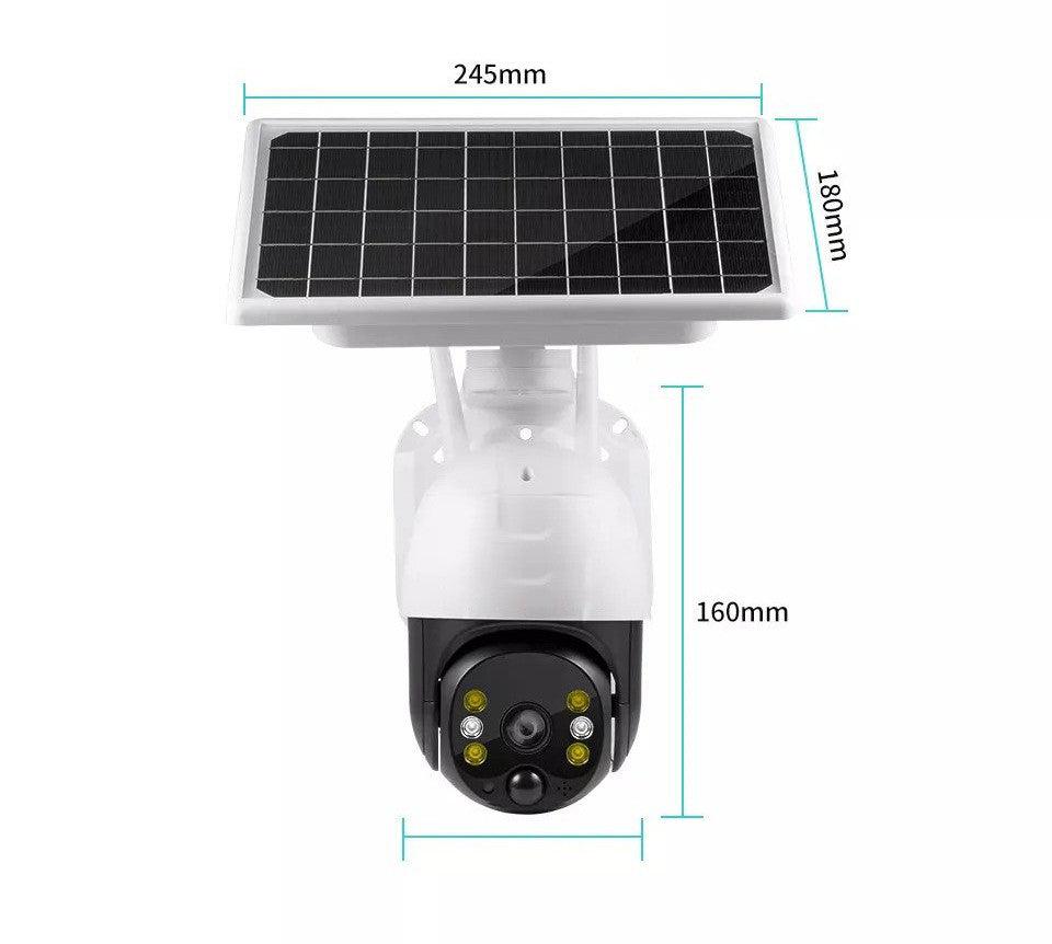 CAMERA SUPRAVEGHERE CU PANOU SOLAR SI CARTELA 1080P 3G/4G