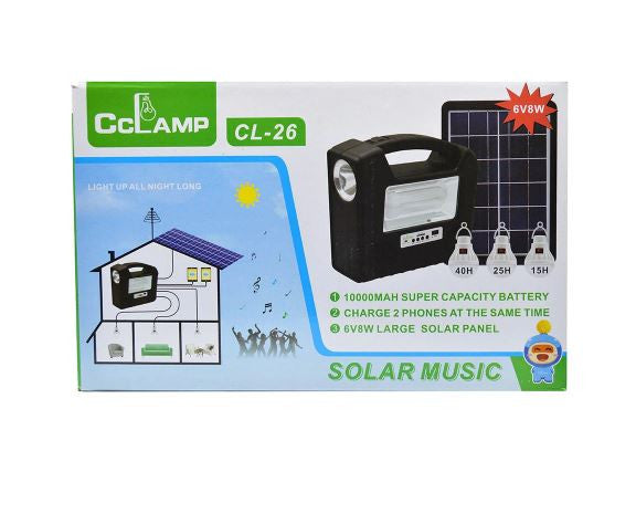 KIT SOLAR GD CL-26 CU RADIO