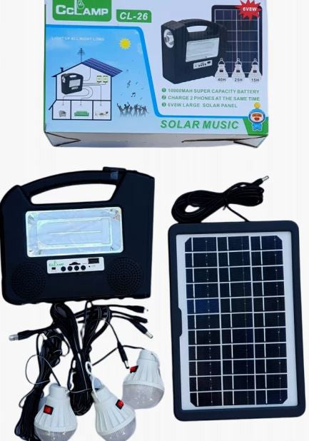 KIT SOLAR GD CL-26 CU RADIO