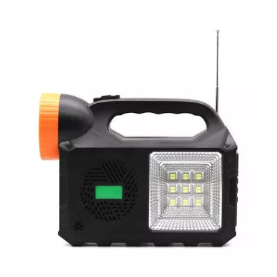 Kit Solar Iluminare GD-102 - 3 becuri - boxa si radio