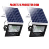 PACHET 2 X PROIECTOR SOLAR 50W