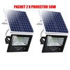 PACHET 2 X PROIECTOR SOLAR JORTAN 50W