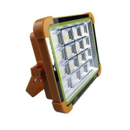 PROIECTOR LED 500W INCARCARE CU PANOU SOLAR 3 MODURI LUMINA, FUNCTIE STROBOSCOP, FUNCTIE POWER BANK