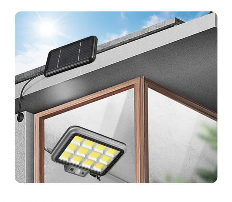 PROIECTOR SOLAR 216LED SMD 50W SENZOR MISCARE SI TELECOMANDA