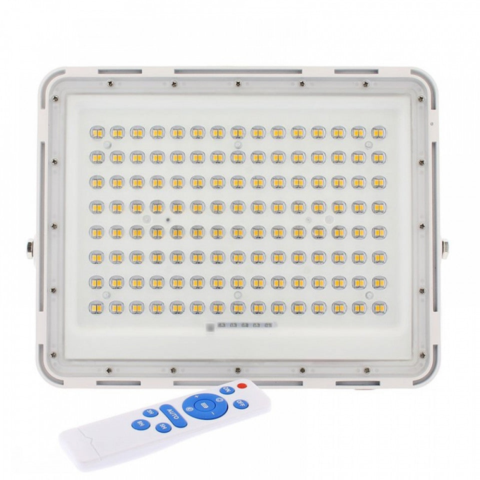 PROIECTOR SOLAR 300W 150 LED IP67 + TELECOMANDA