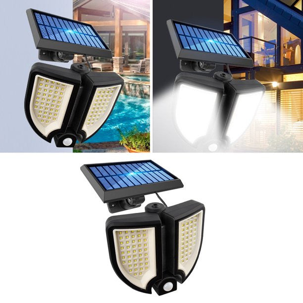 PROIECTOR SOLAR 90 LED - SENZOR MISCARE - TELECOMANDA