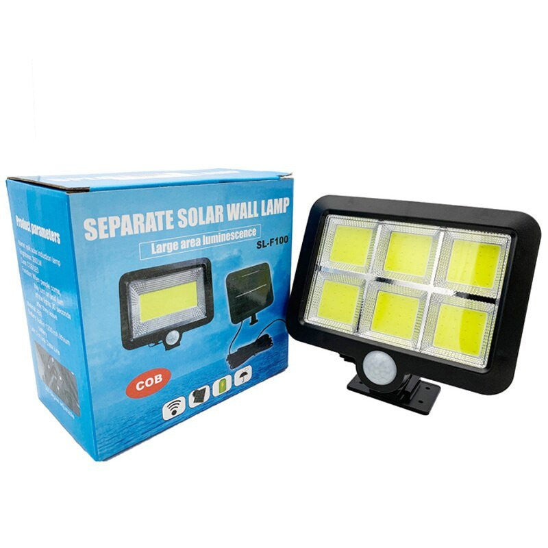 SET 4 X PROIECTOR SOLAR 120 LED CU SENZOR